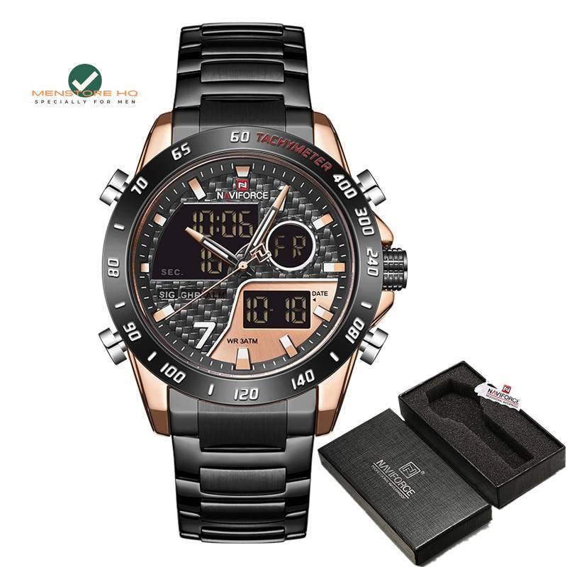 Men's Digital Sports Wristwatch